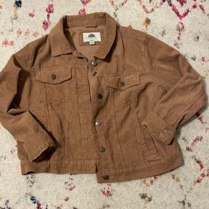 Camel/brown corduroy jacket